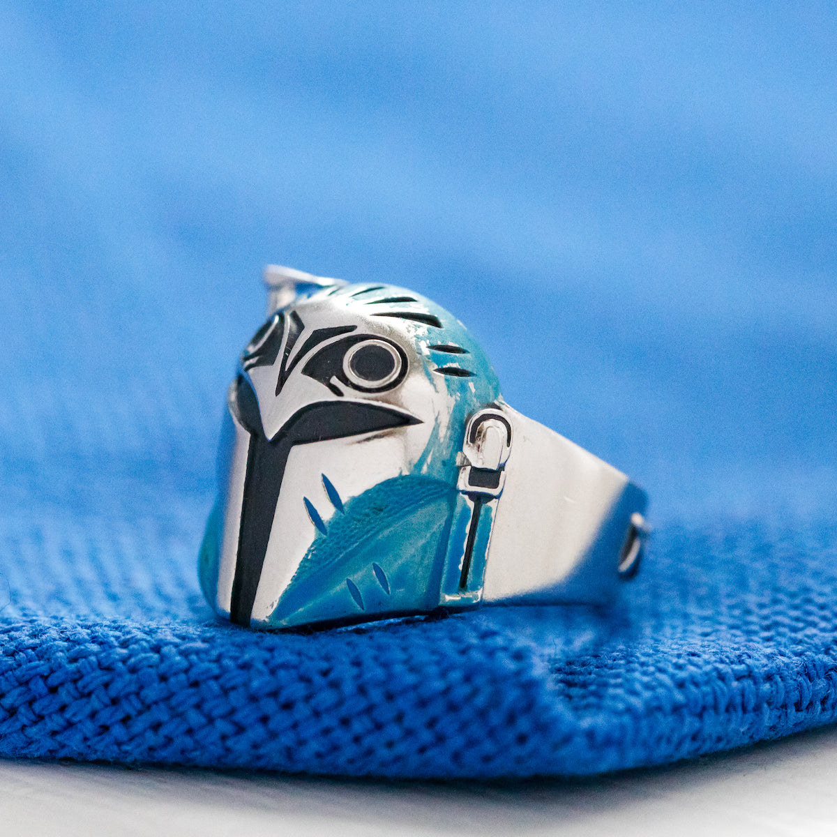 Star Wars x RockLove Bo-Katan Kryze Nite Owls Helmet Ring