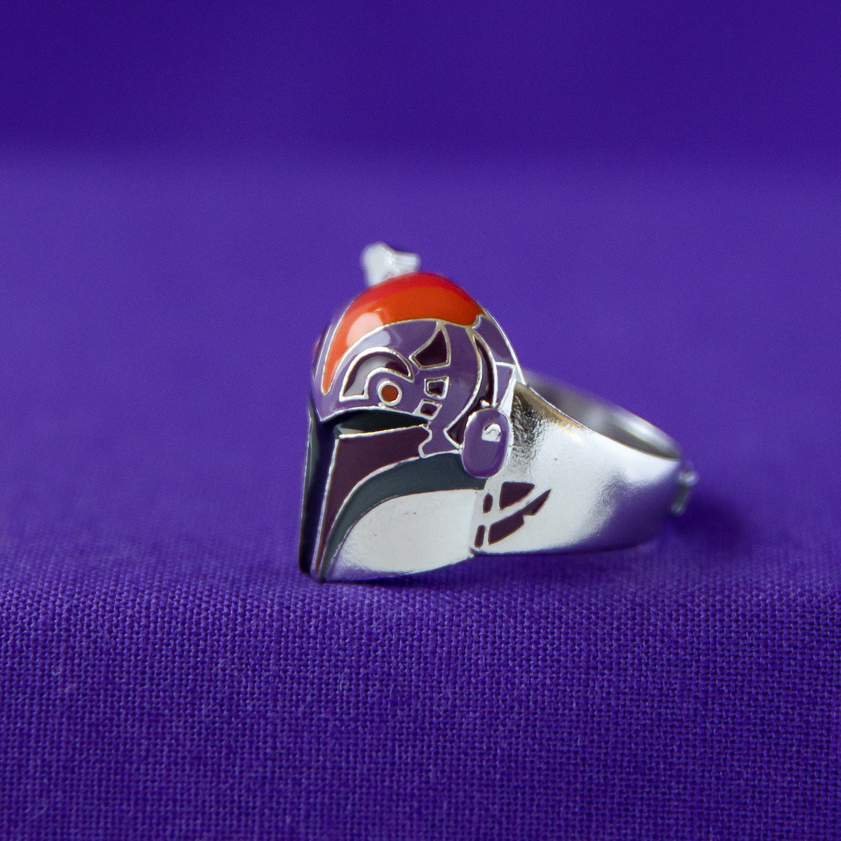 Star Wars x RockLove Sabine Wren Helmet Sterling Silver Ring