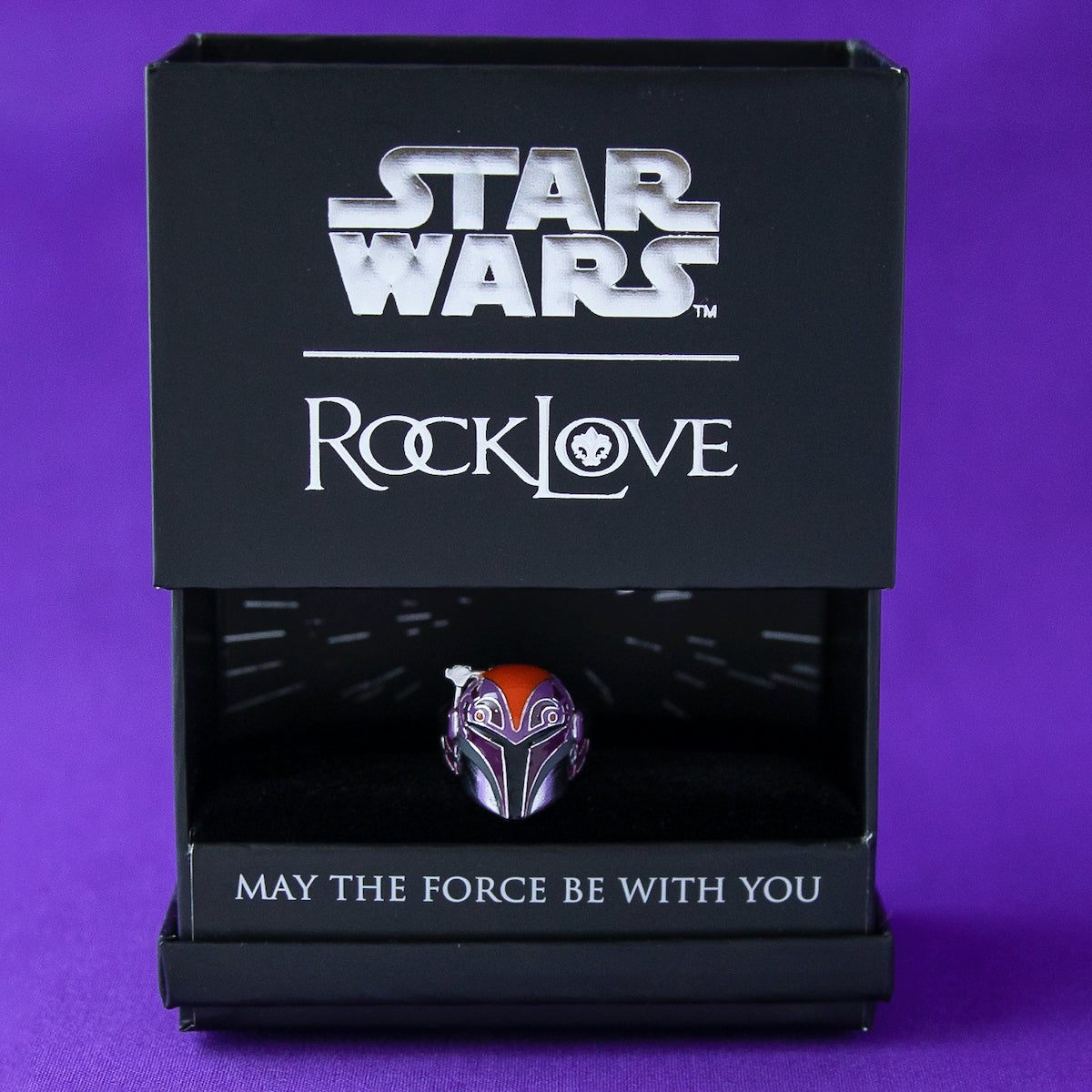 Star Wars x RockLove Sabine Wren Helmet Sterling Silver Ring