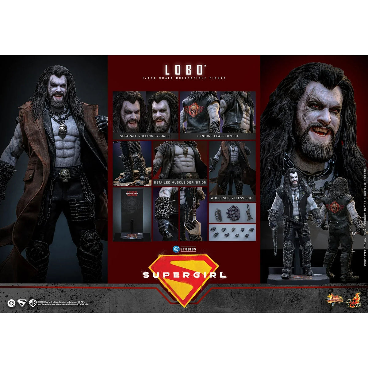 SUPERGIRL (2026 Movie) Lobo Sixth Scale Figure by Hot Toys
