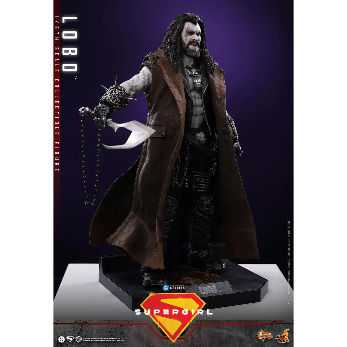 SUPERGIRL (2026 Movie) Lobo Sixth Scale Figure by Hot Toys