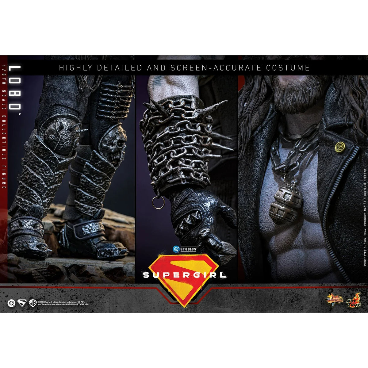 SUPERGIRL (2026 Movie) Lobo Sixth Scale Figure by Hot Toys
