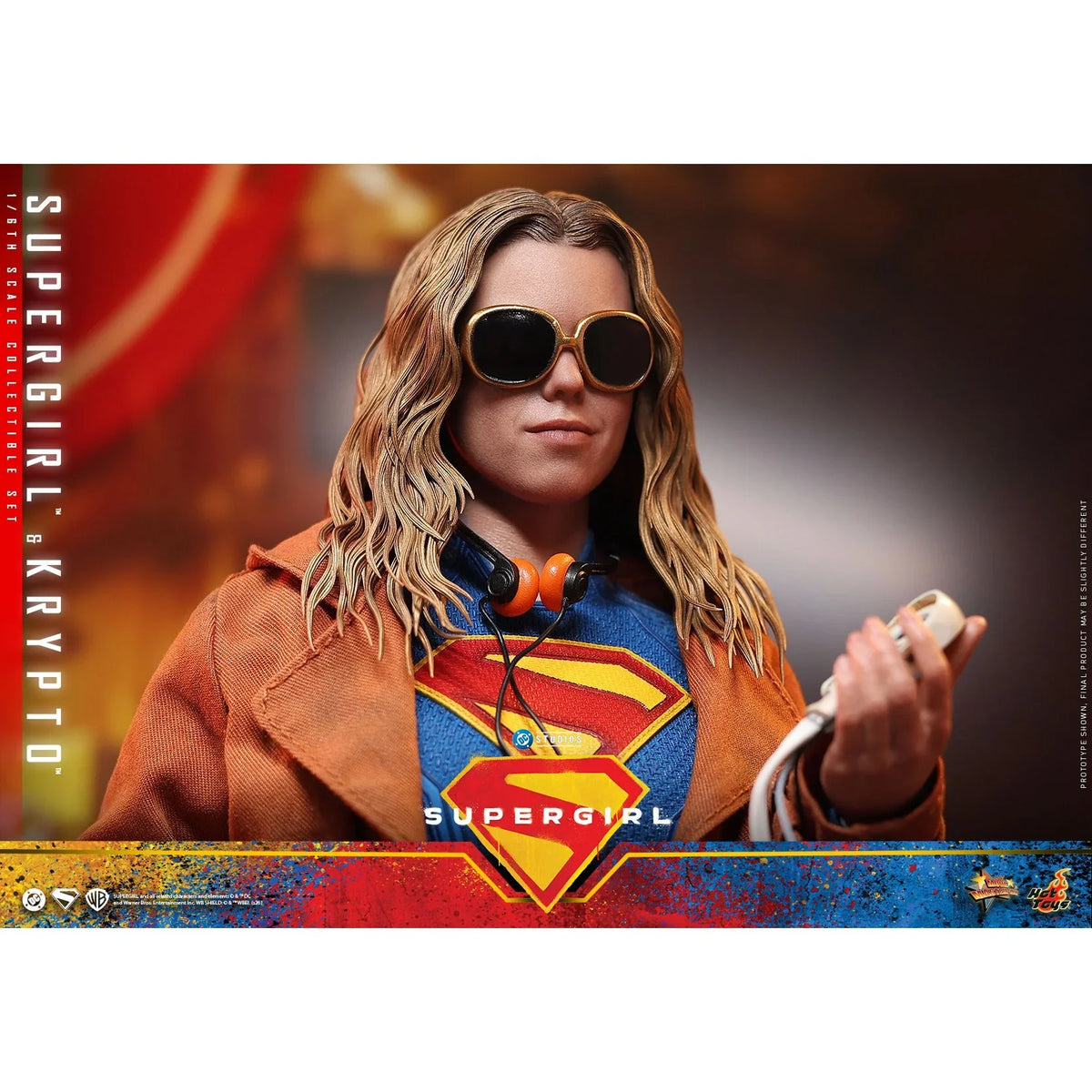 SUPERGIRL (2026 Movie) Supergirl & Krypto Sixth Scale Figure Set by Hot Toys