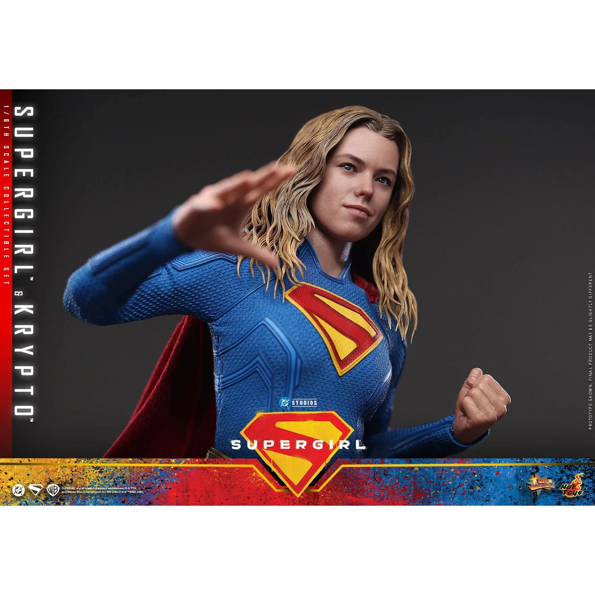 SUPERGIRL (2026 Movie) Supergirl & Krypto Sixth Scale Figure Set by Hot Toys