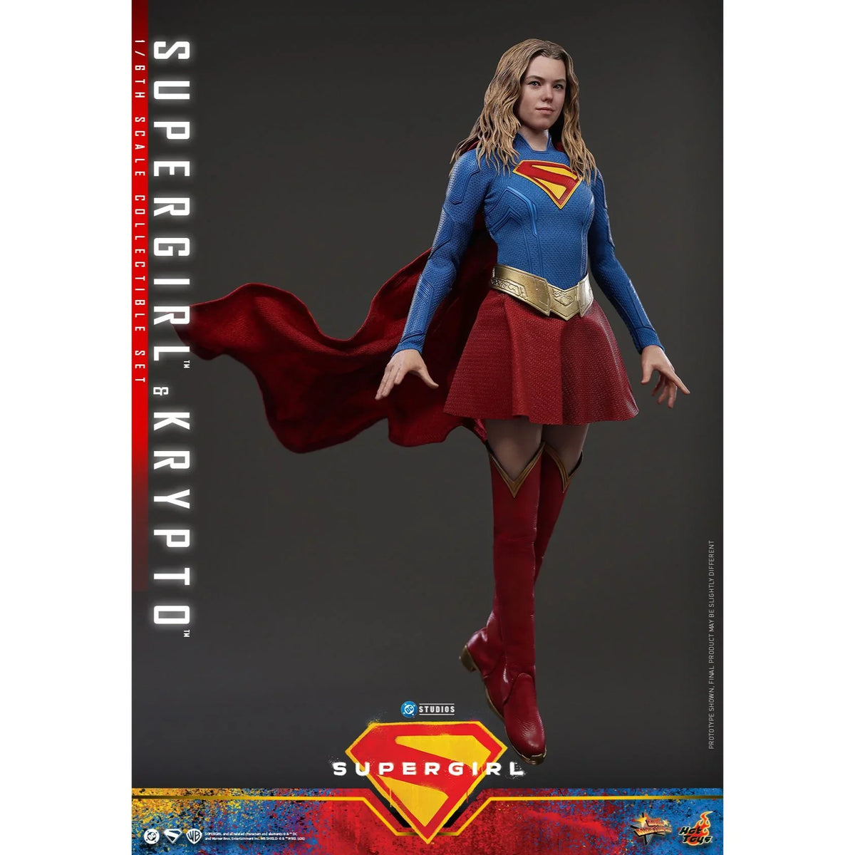 SUPERGIRL (2026 Movie) Supergirl & Krypto Sixth Scale Figure Set by Hot Toys