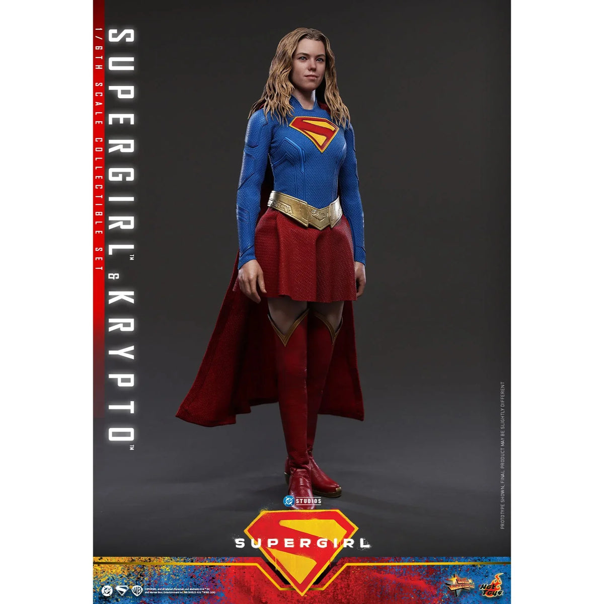 SUPERGIRL (2026 Movie) Supergirl & Krypto Sixth Scale Figure Set by Hot Toys