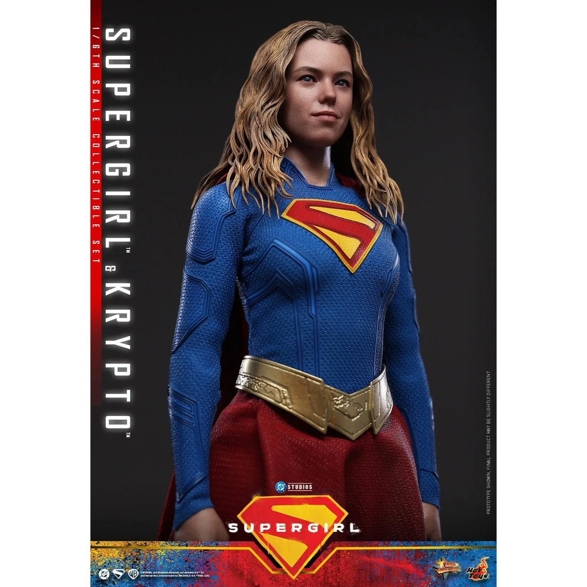 SUPERGIRL (2026 Movie) Supergirl & Krypto Sixth Scale Figure Set by Hot Toys