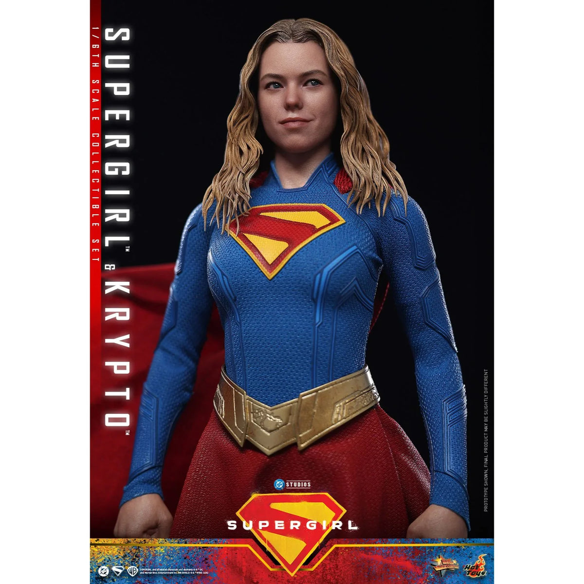 SUPERGIRL (2026 Movie) Supergirl & Krypto Sixth Scale Figure Set by Hot Toys