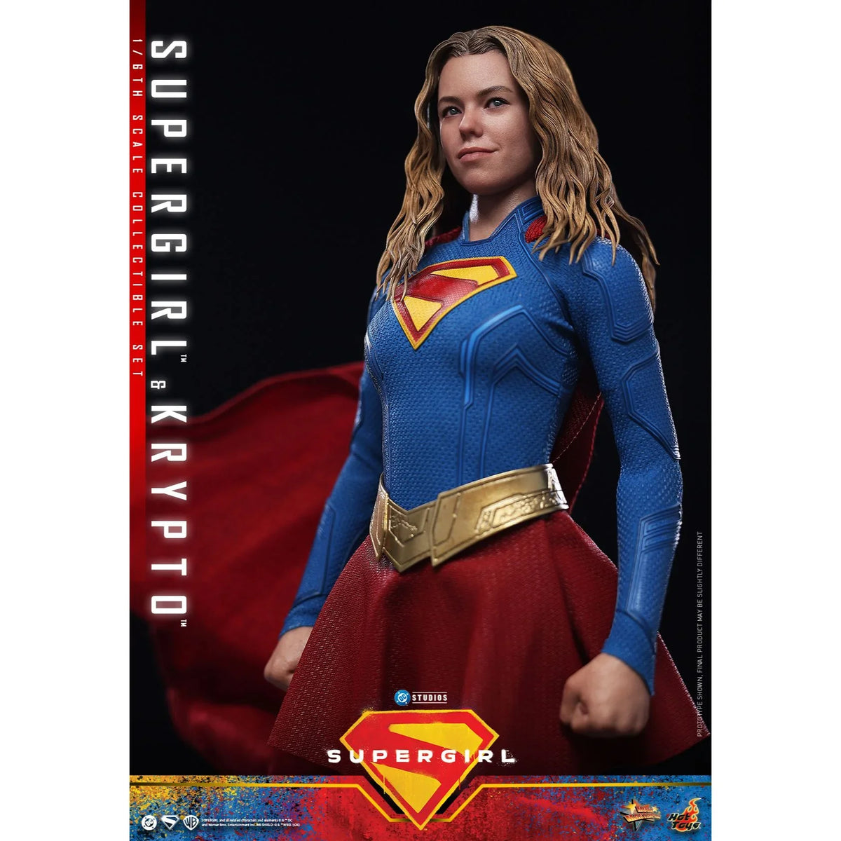 SUPERGIRL (2026 Movie) Supergirl & Krypto Sixth Scale Figure Set by Hot Toys