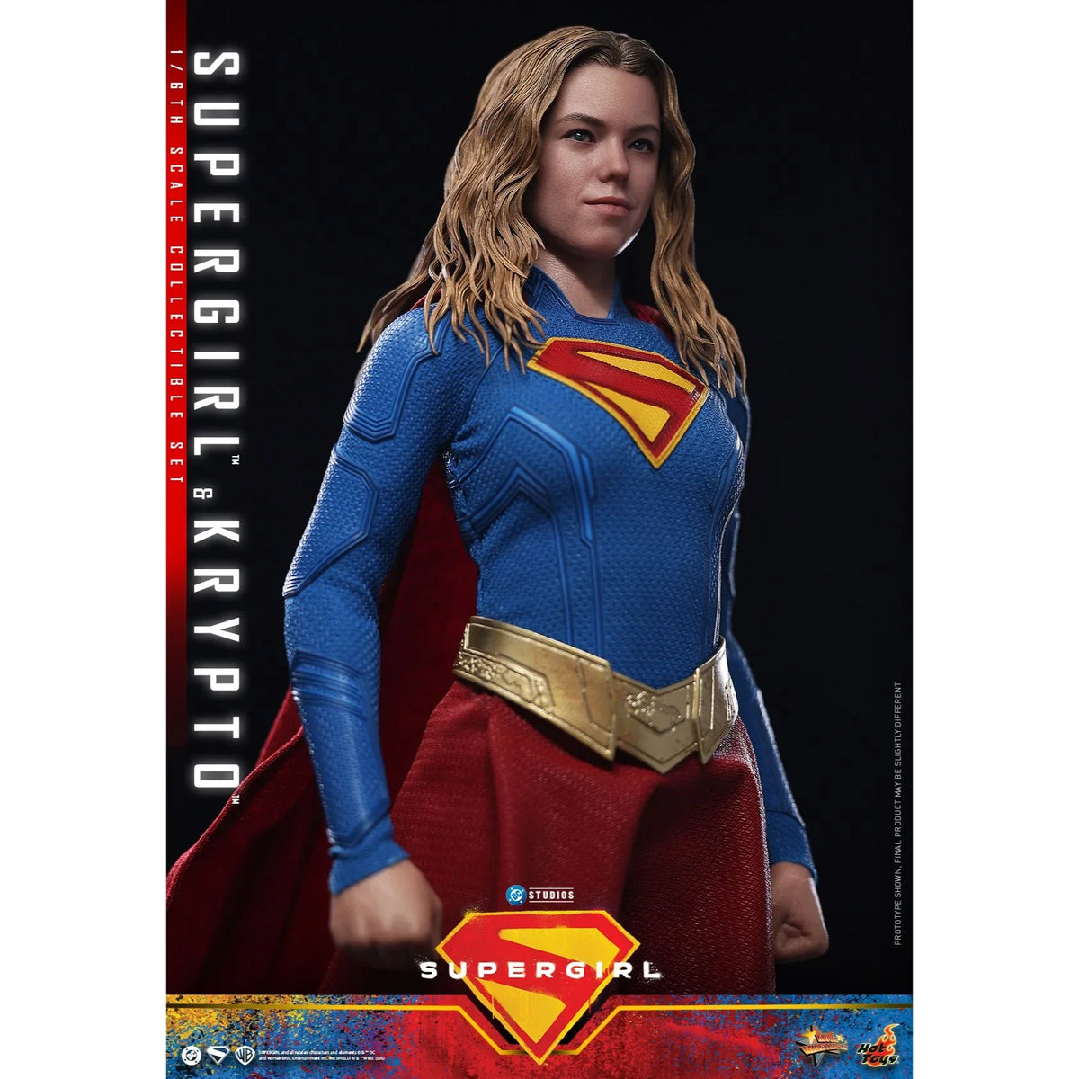 SUPERGIRL (2026 Movie) Supergirl & Krypto Sixth Scale Figure Set by Hot Toys