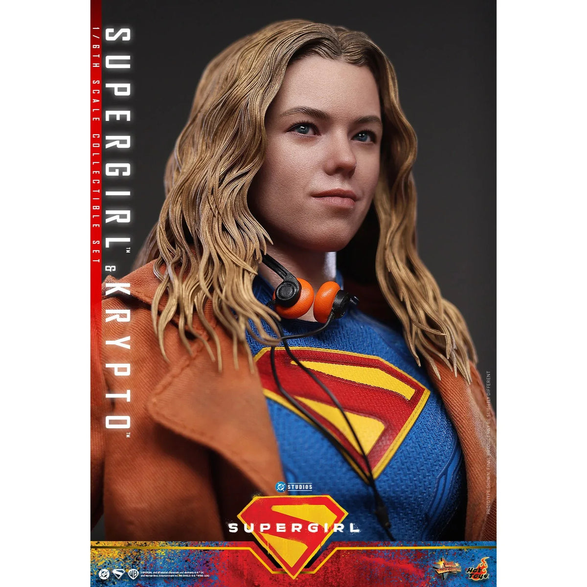 SUPERGIRL (2026 Movie) Supergirl & Krypto Sixth Scale Figure Set by Hot Toys