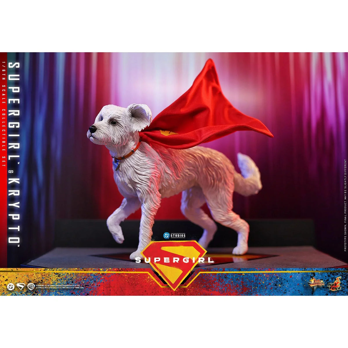 SUPERGIRL (2026 Movie) Supergirl & Krypto Sixth Scale Figure Set by Hot Toys