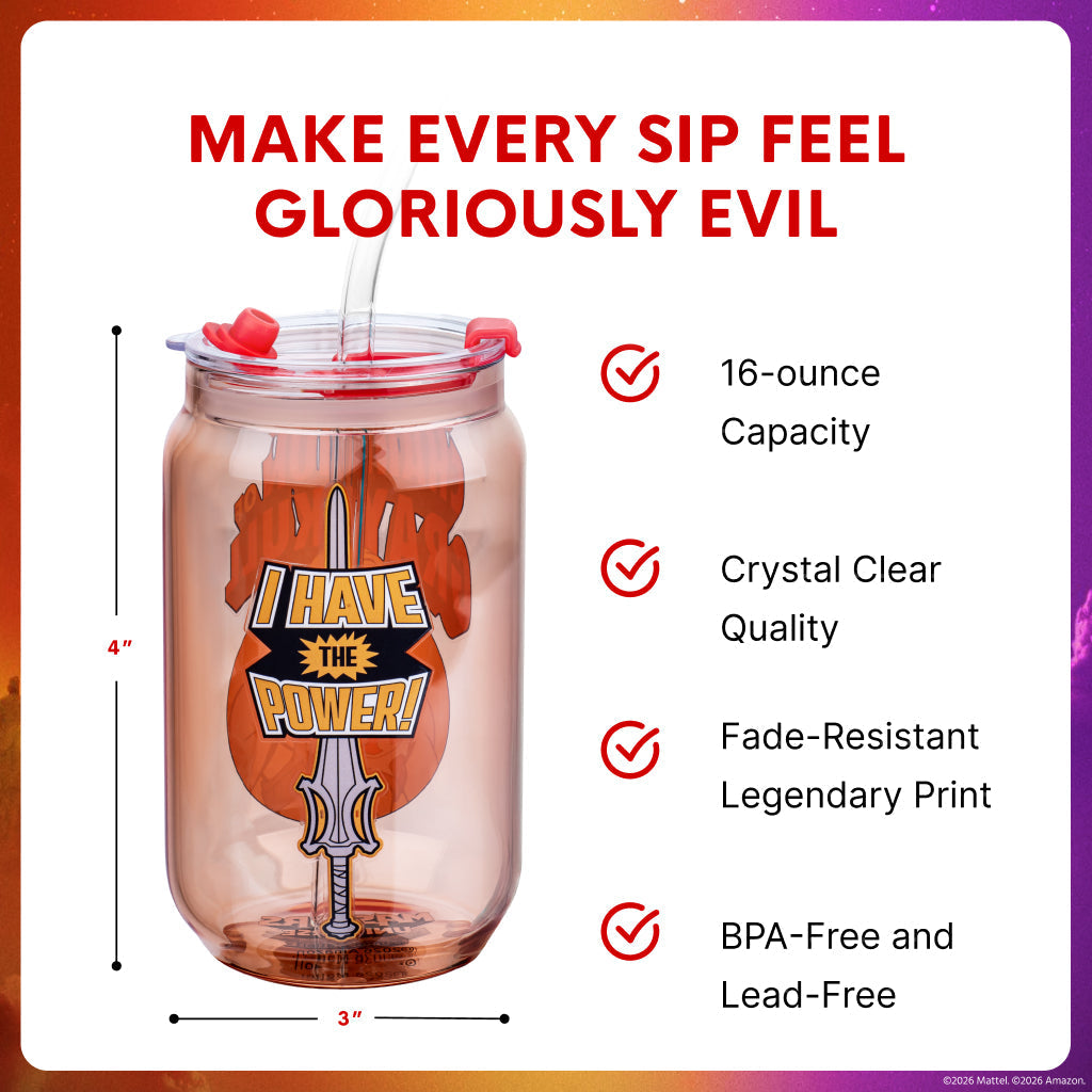 Masters of the Universe 2026 Movie Drinking Glasses