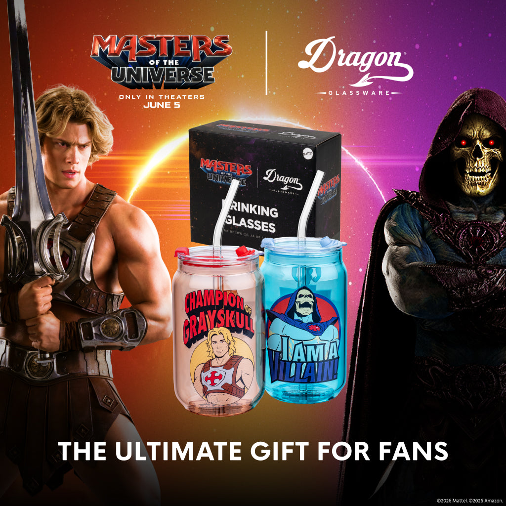 Masters of the Universe 2026 Movie Drinking Glasses