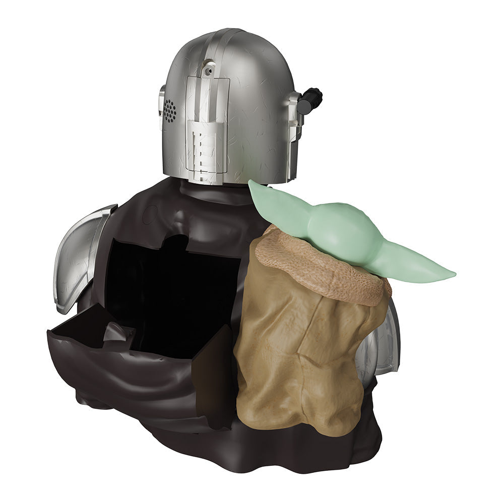 The Mandalorian & Grogu Bust Popcorn Bucket side angle