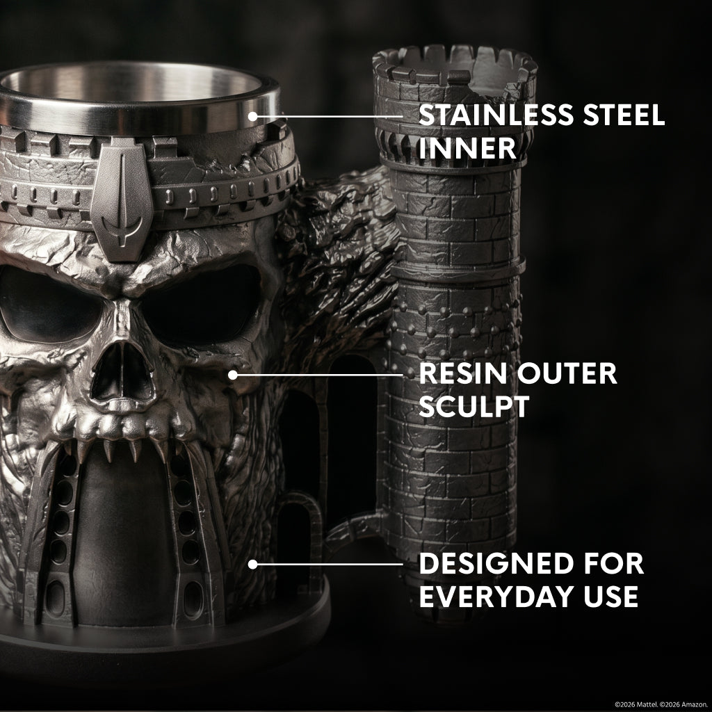 Masters of the Universe Castle Grayskull Tankard