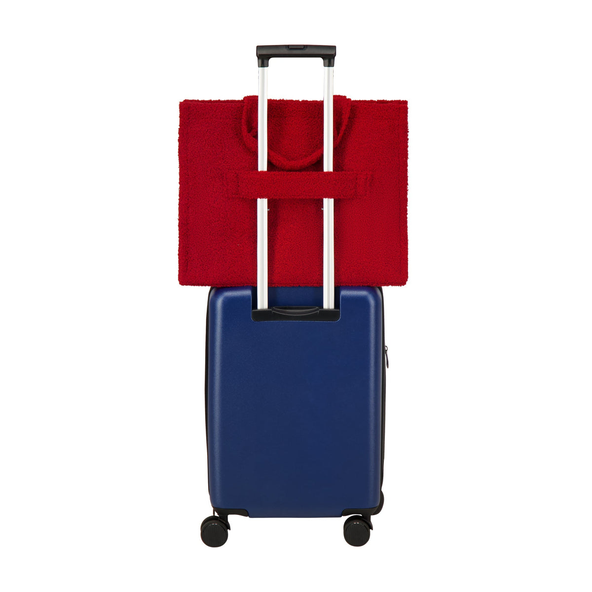 Harry Potter Gryffindor Crest Sherpa Travel Tote Trolley Strap