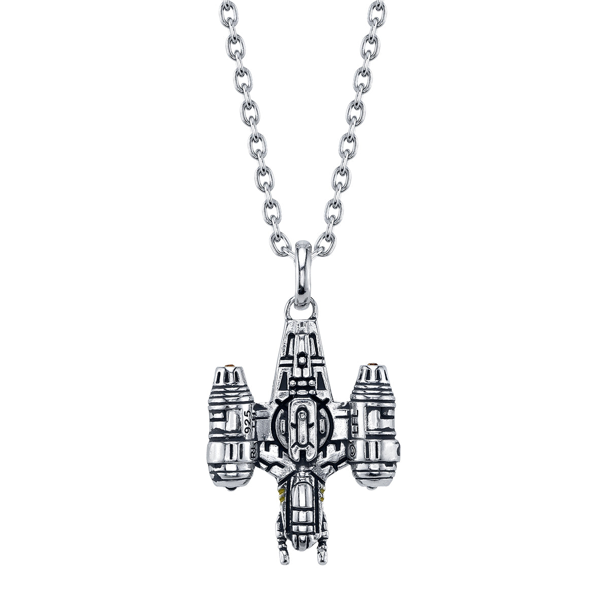 Star Wars x RockLove Razor Crest Sterling Silver Necklace