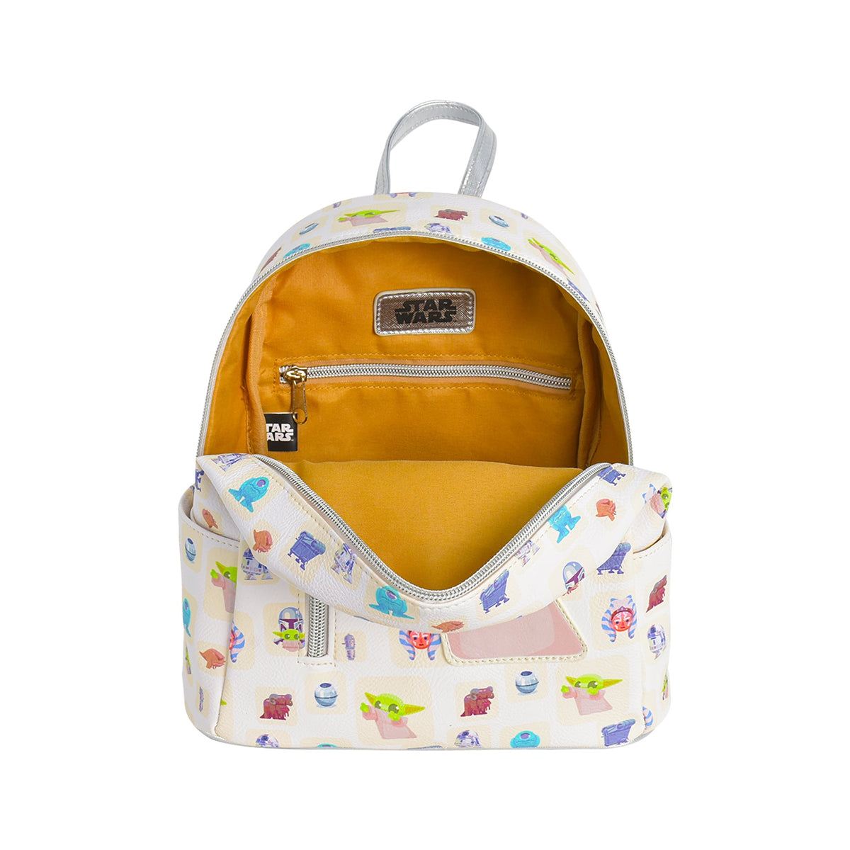 Star Wars Grogu and Friends Pattern Mini Backpack