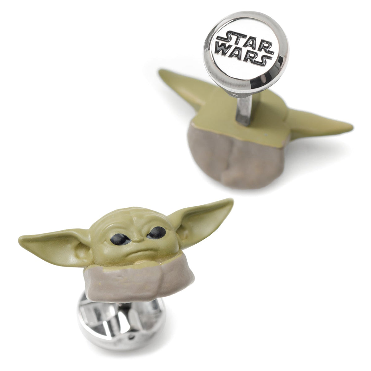 Star Wars The Mandalorian Grogu 3D Sculpted Cufflinks