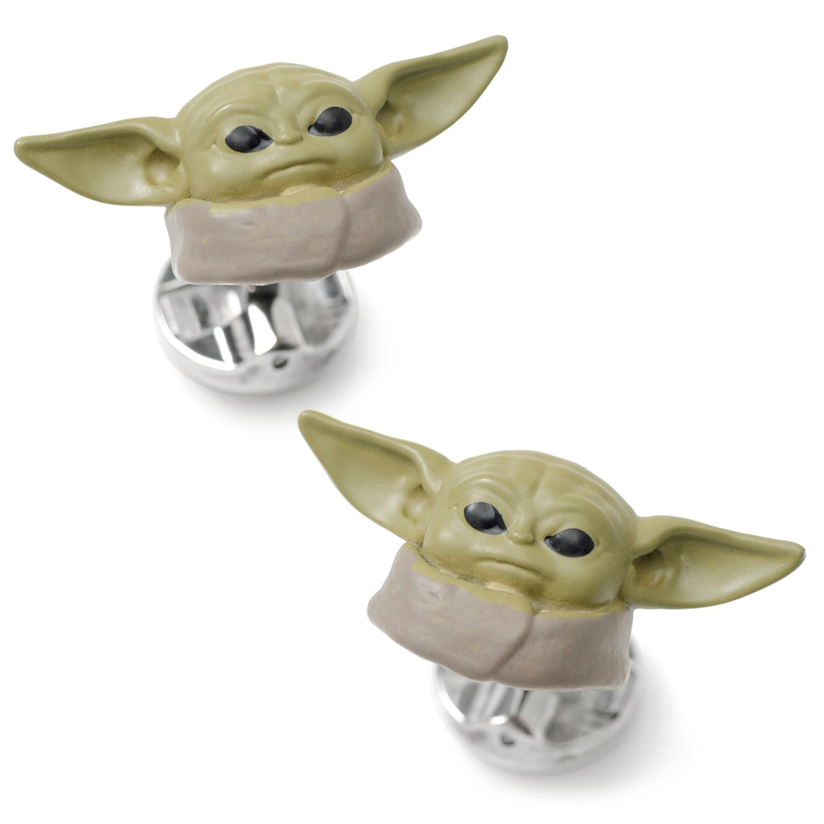 Star Wars The Mandalorian Grogu 3D Sculpted Cufflinks