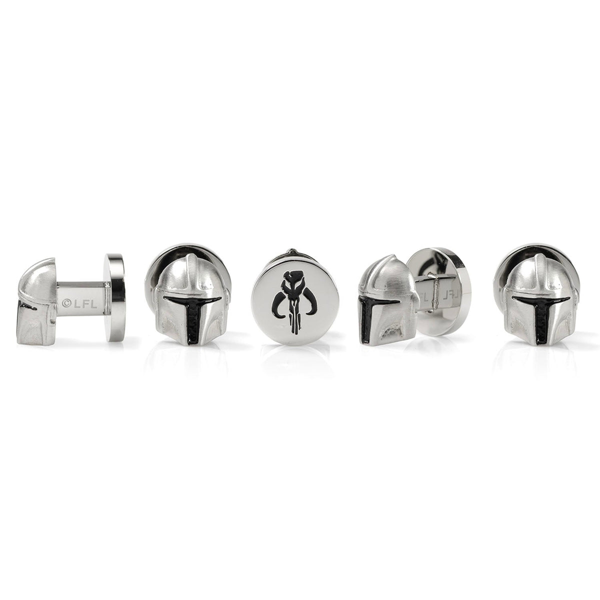 Star Wars The Mandalorian 3D Helmet Stainless Steel Studs