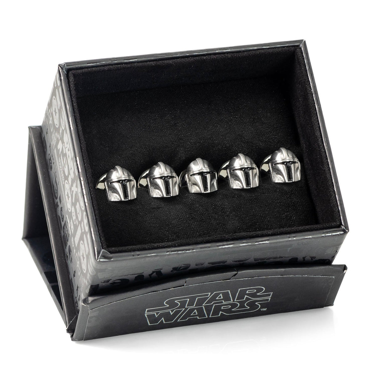 Star Wars The Mandalorian 3D Helmet Stainless Steel Studs