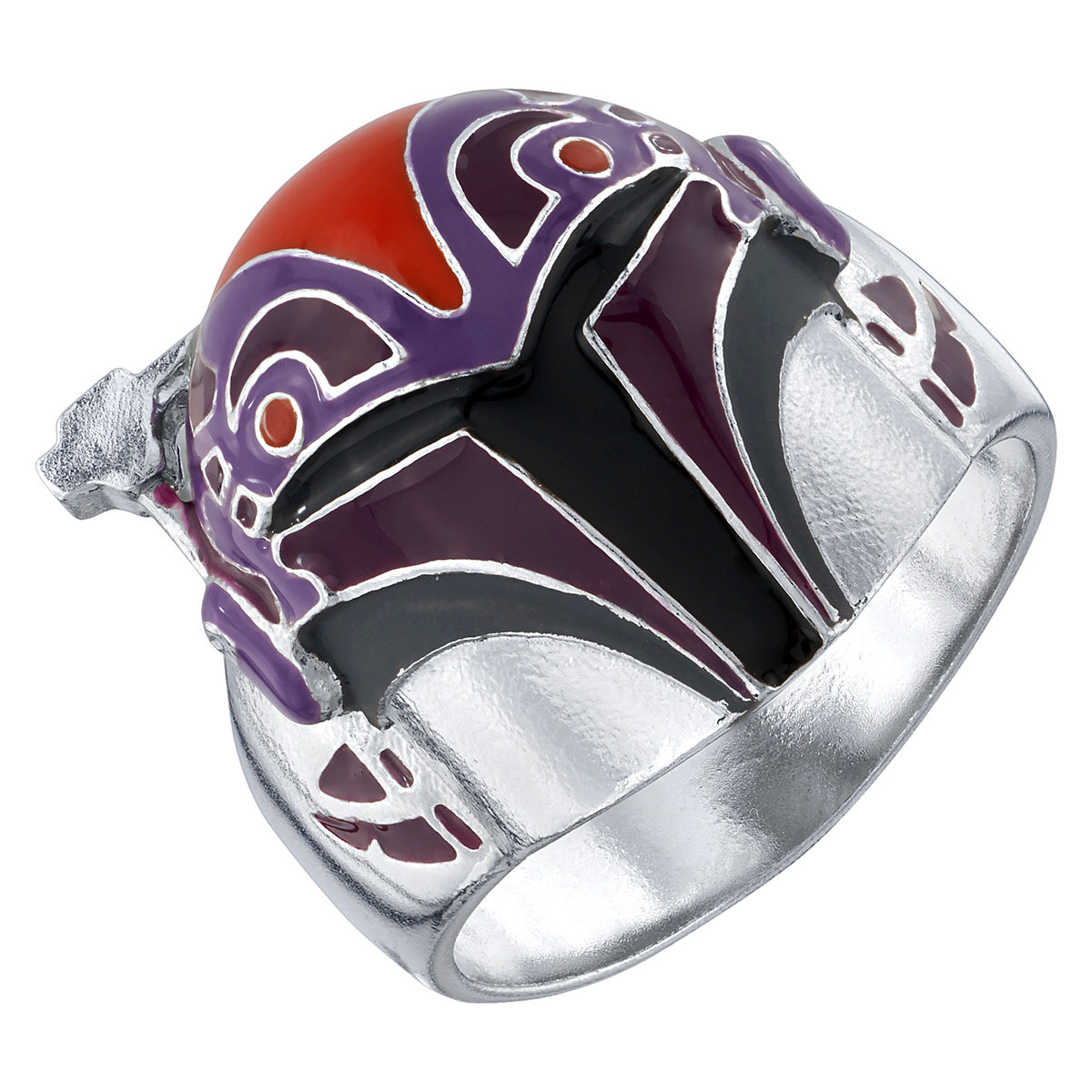Star Wars x RockLove Sabine Wren Helmet Sterling Silver Ring