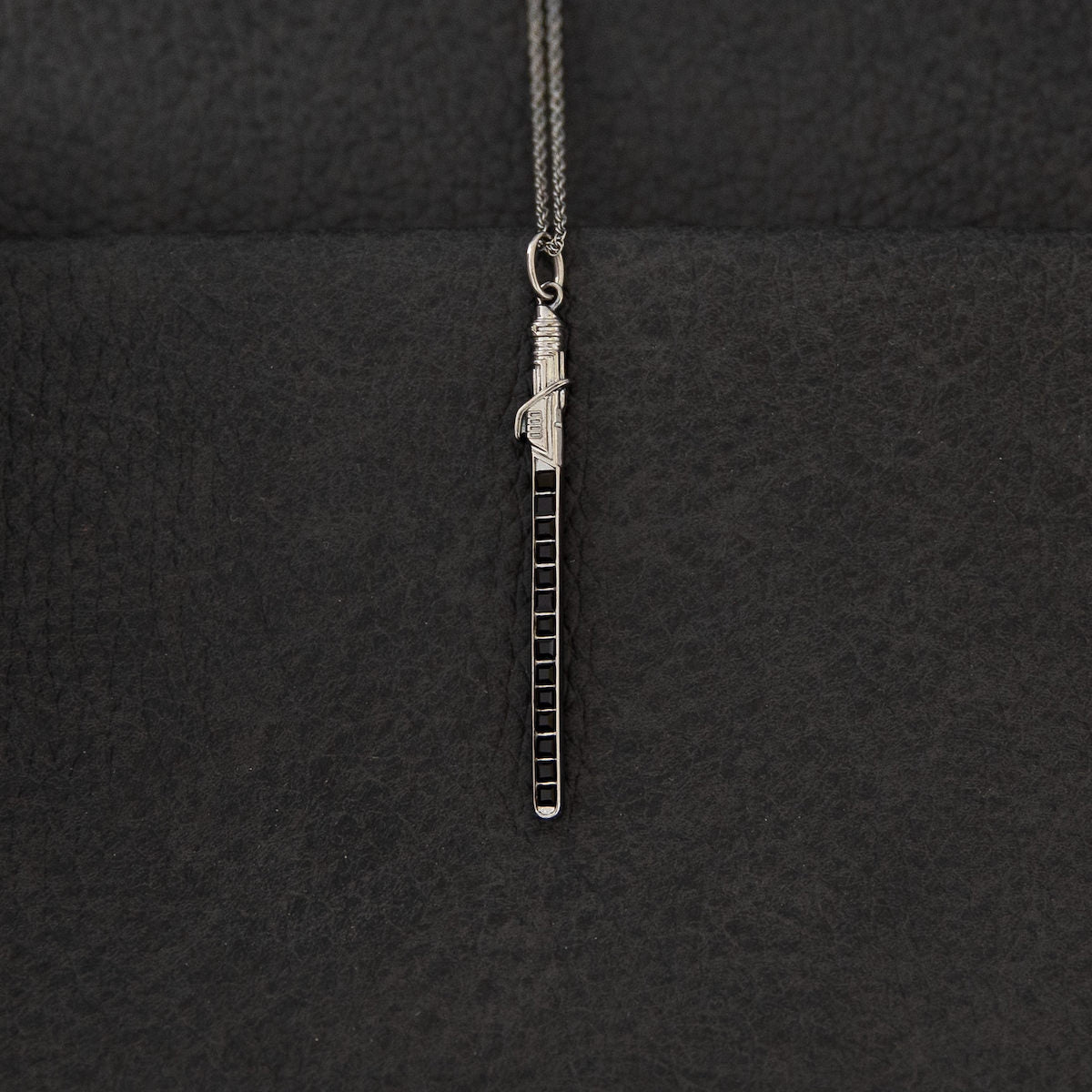 Star Wars x RockLove Darksaber Crystal Lightsaber Necklace