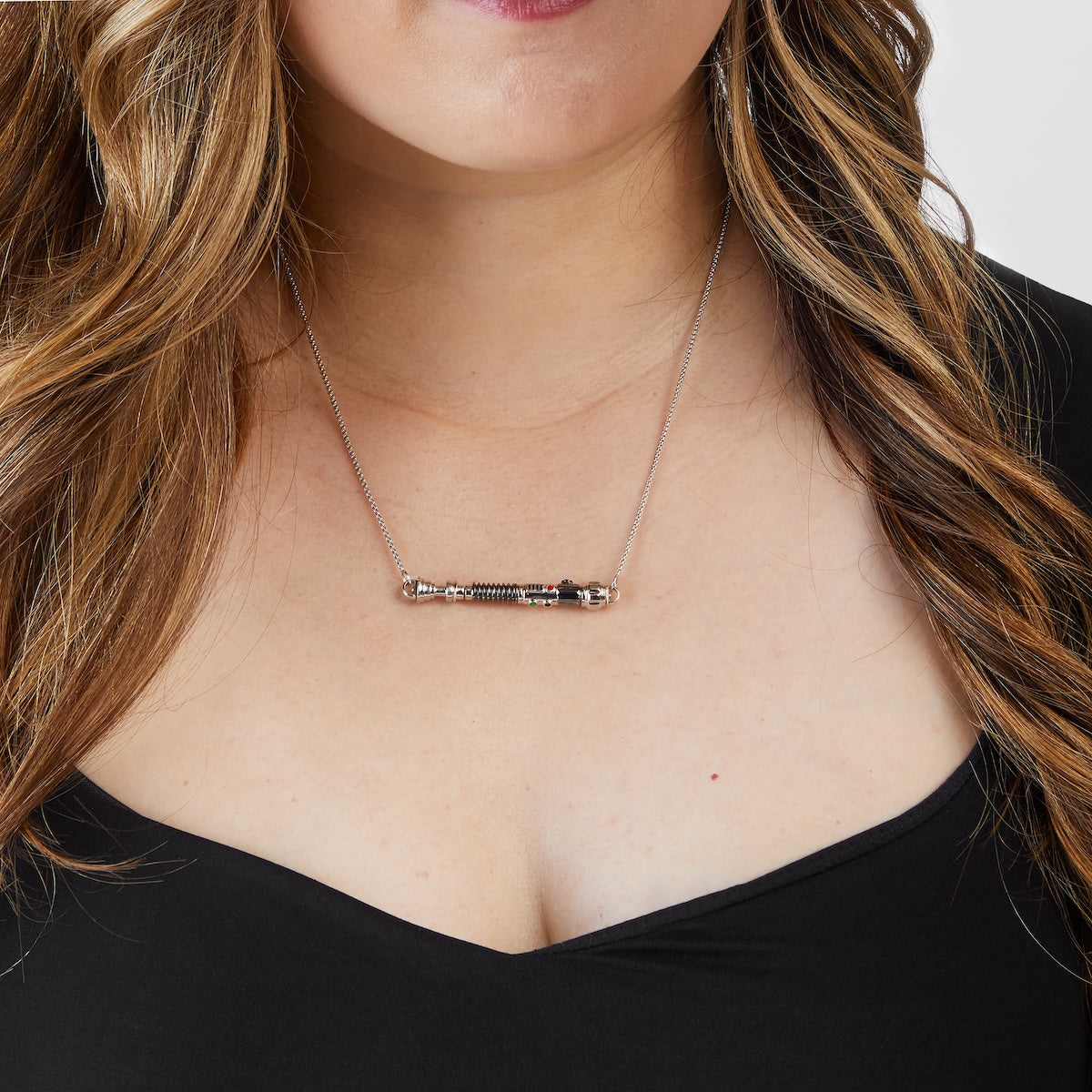 Star Wars x RockLove Duty and Resolve Lightsaber Necklace