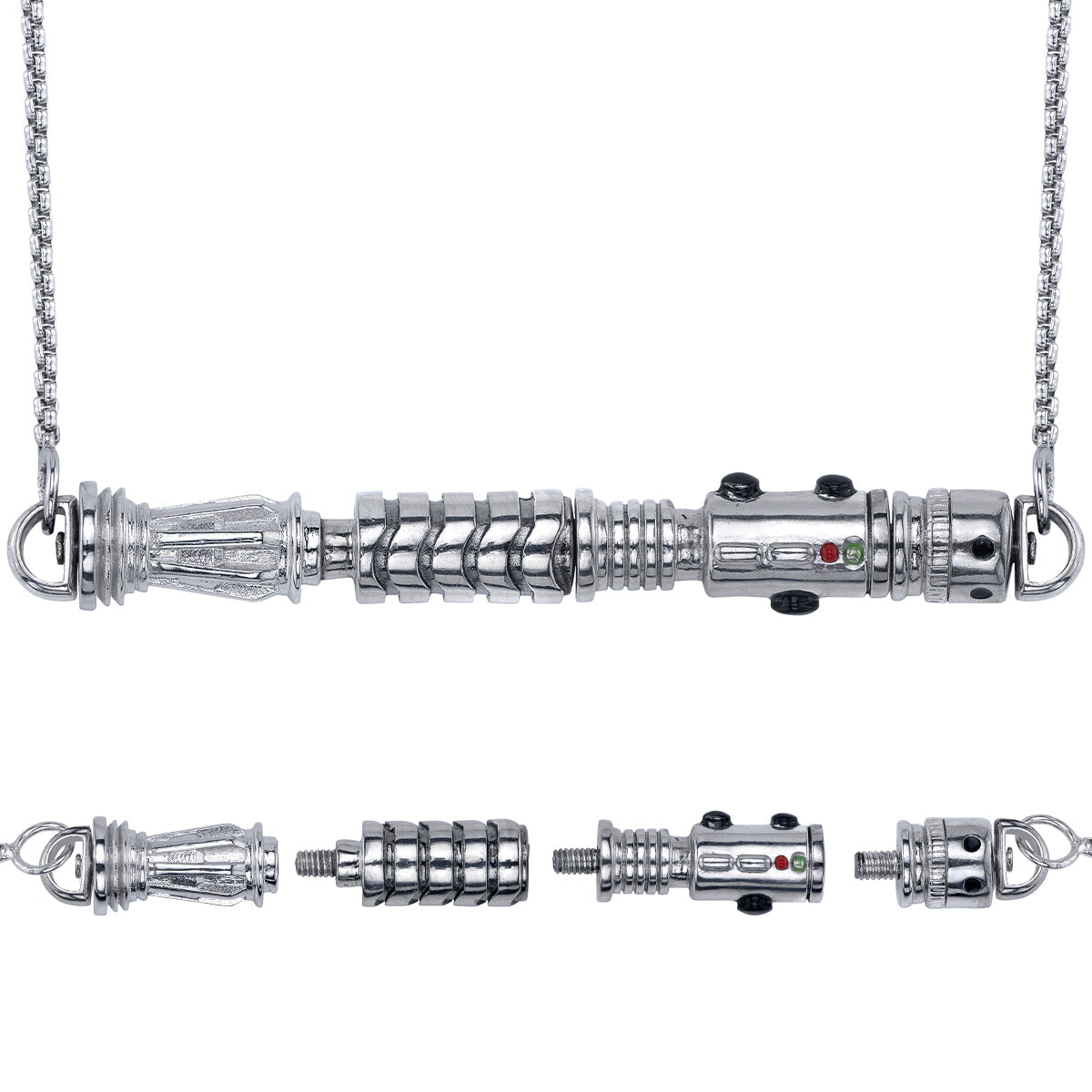 Star Wars x RockLove Elemental Nature Lightsaber Workshop Necklace