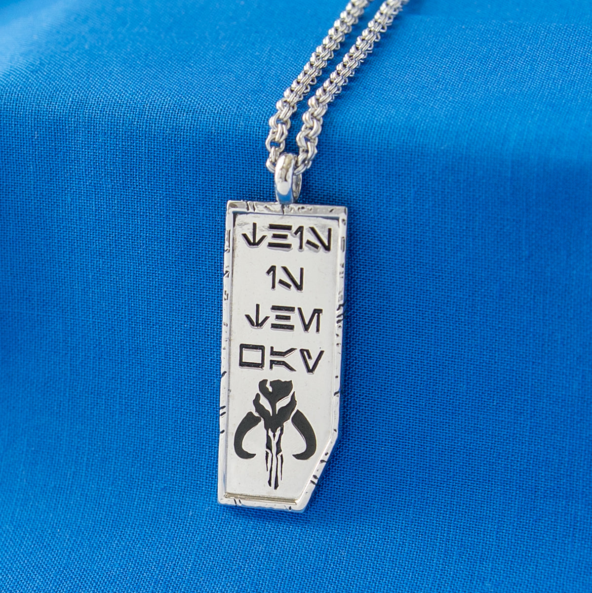 Star Wars x RockLove This is the Way Mandalorian Necklace