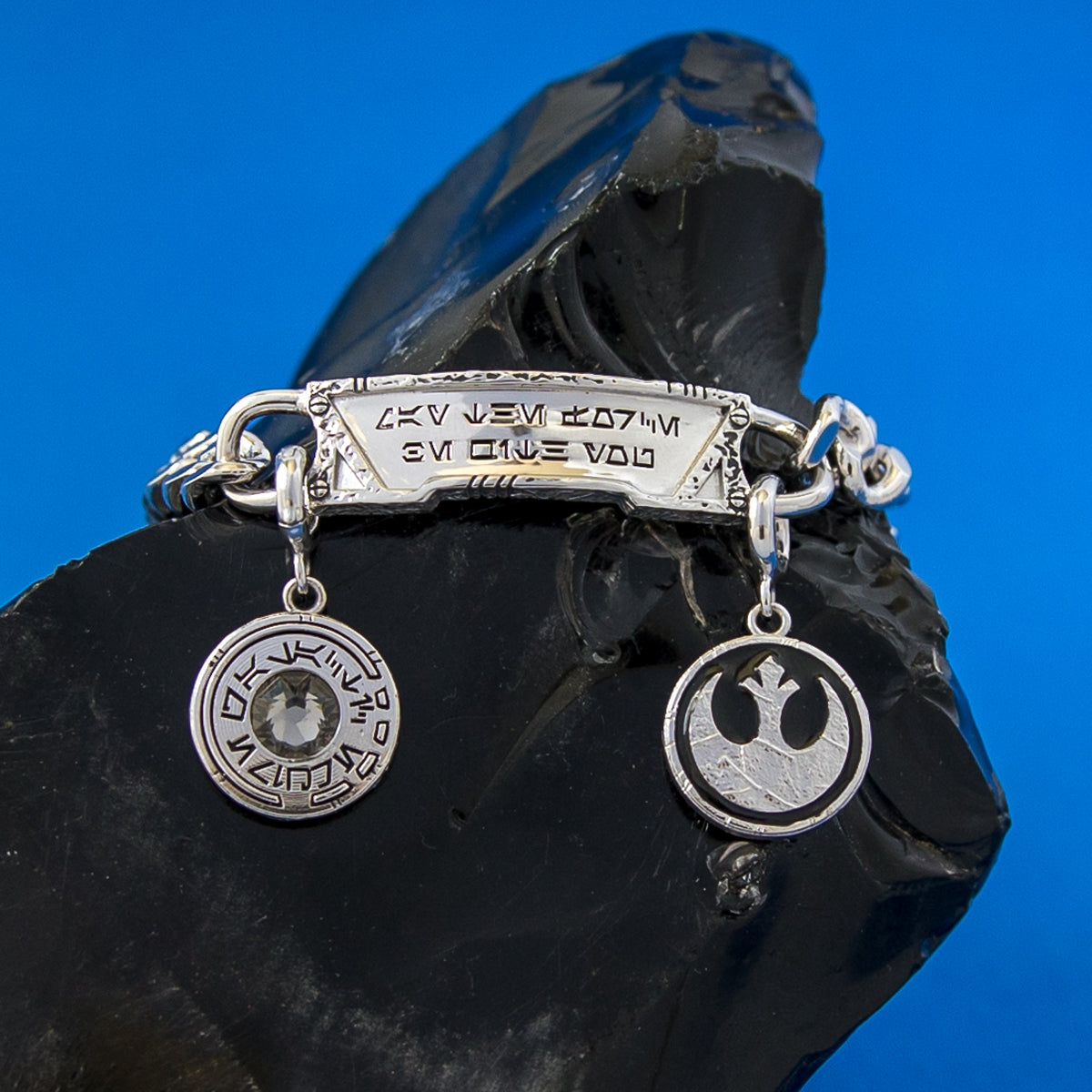 Star Wars x RockLove May the Force Galactic Forge Bracelet