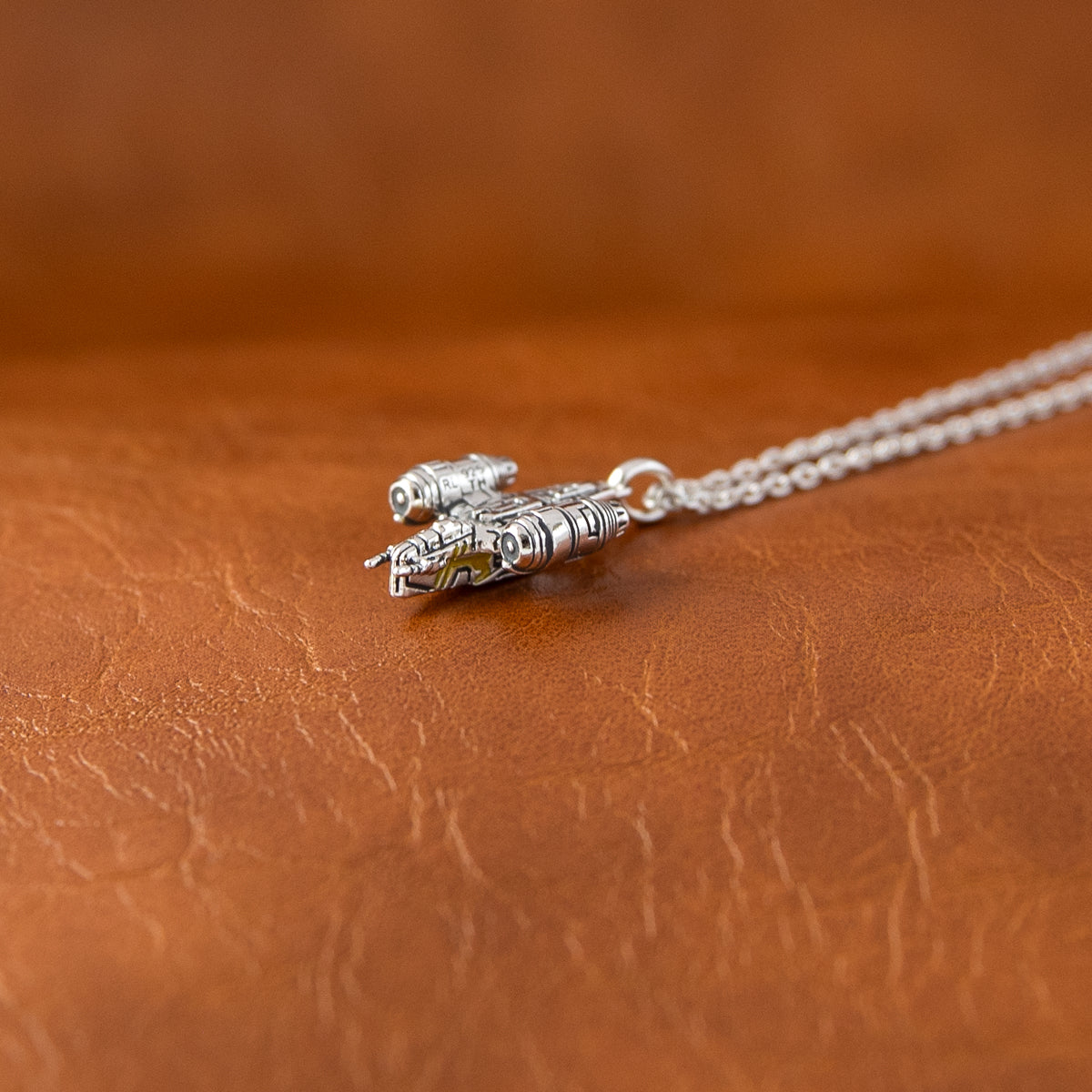 Star Wars x RockLove Razor Crest Sterling Silver Necklace