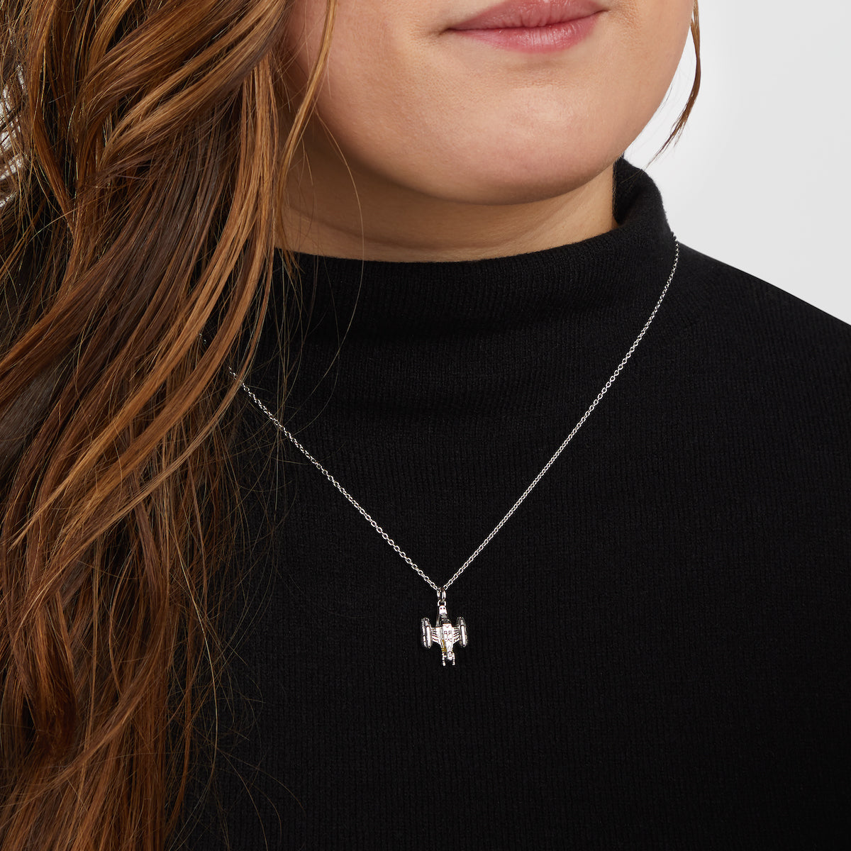 Star Wars x RockLove Razor Crest Sterling Silver Necklace