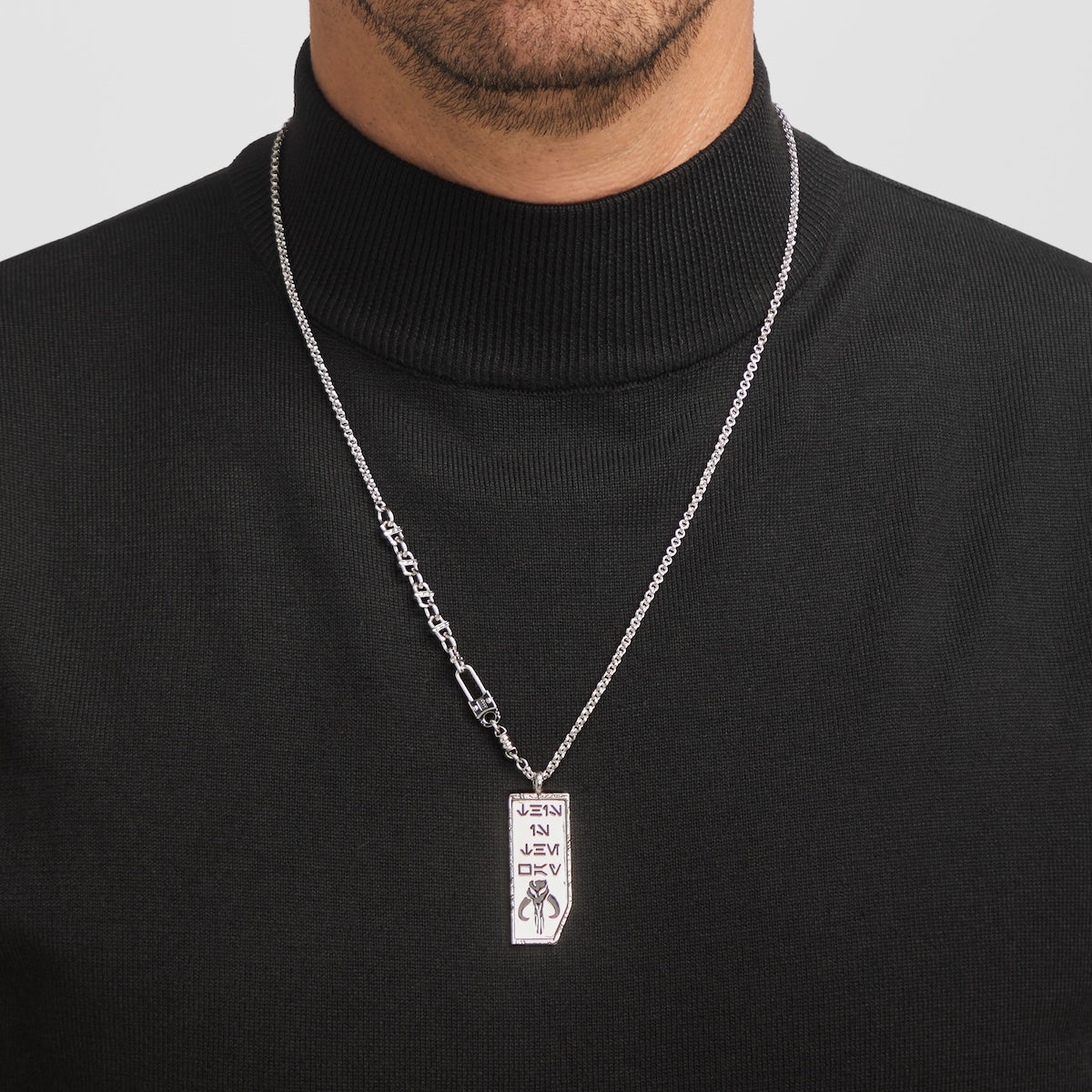 Star Wars x RockLove This is the Way Mandalorian Necklace