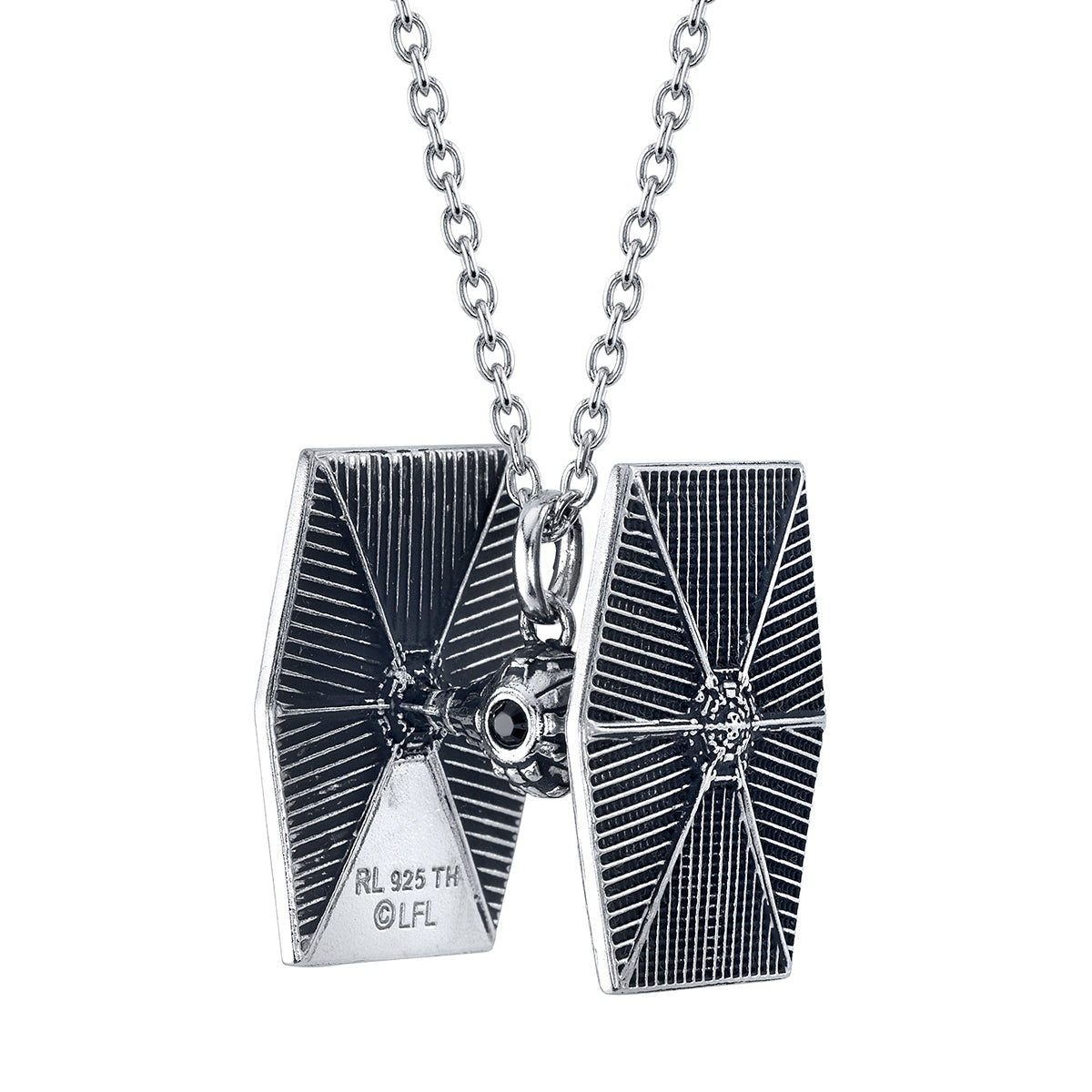 Star Wars x RockLove TIE Fighter Sterling Silver Necklace