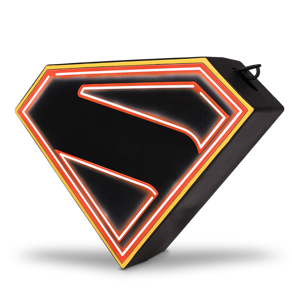 Supergirl S-Shield Glow in the Dark Popcorn Bucket with Lanyard
