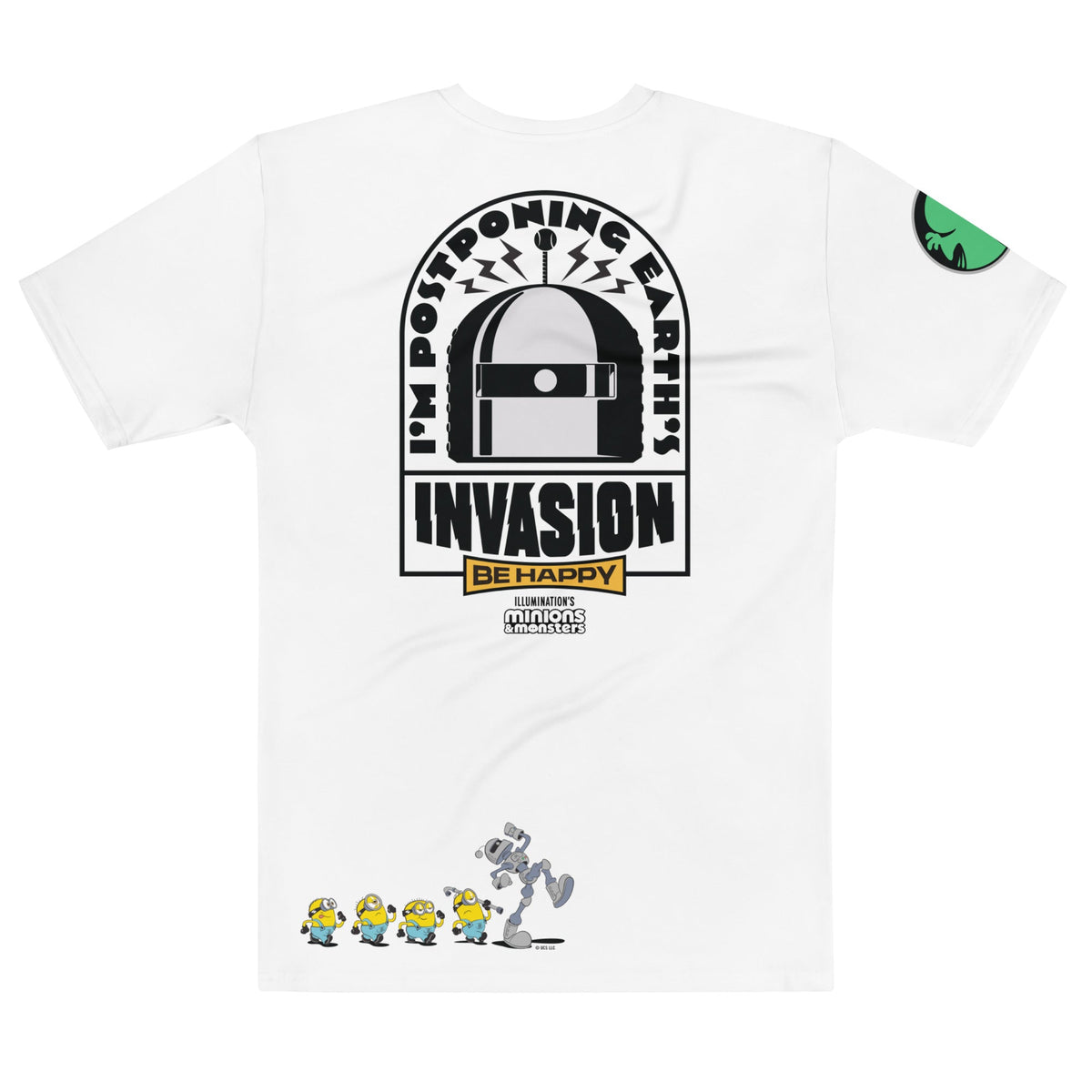 Minions & Monsters T-shirt Caution: Monster Invasion!