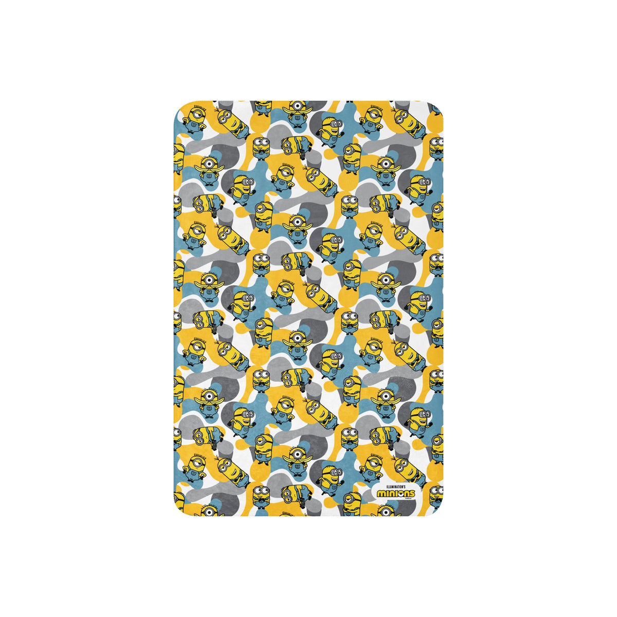 Minions Sherpa Blanket Camo