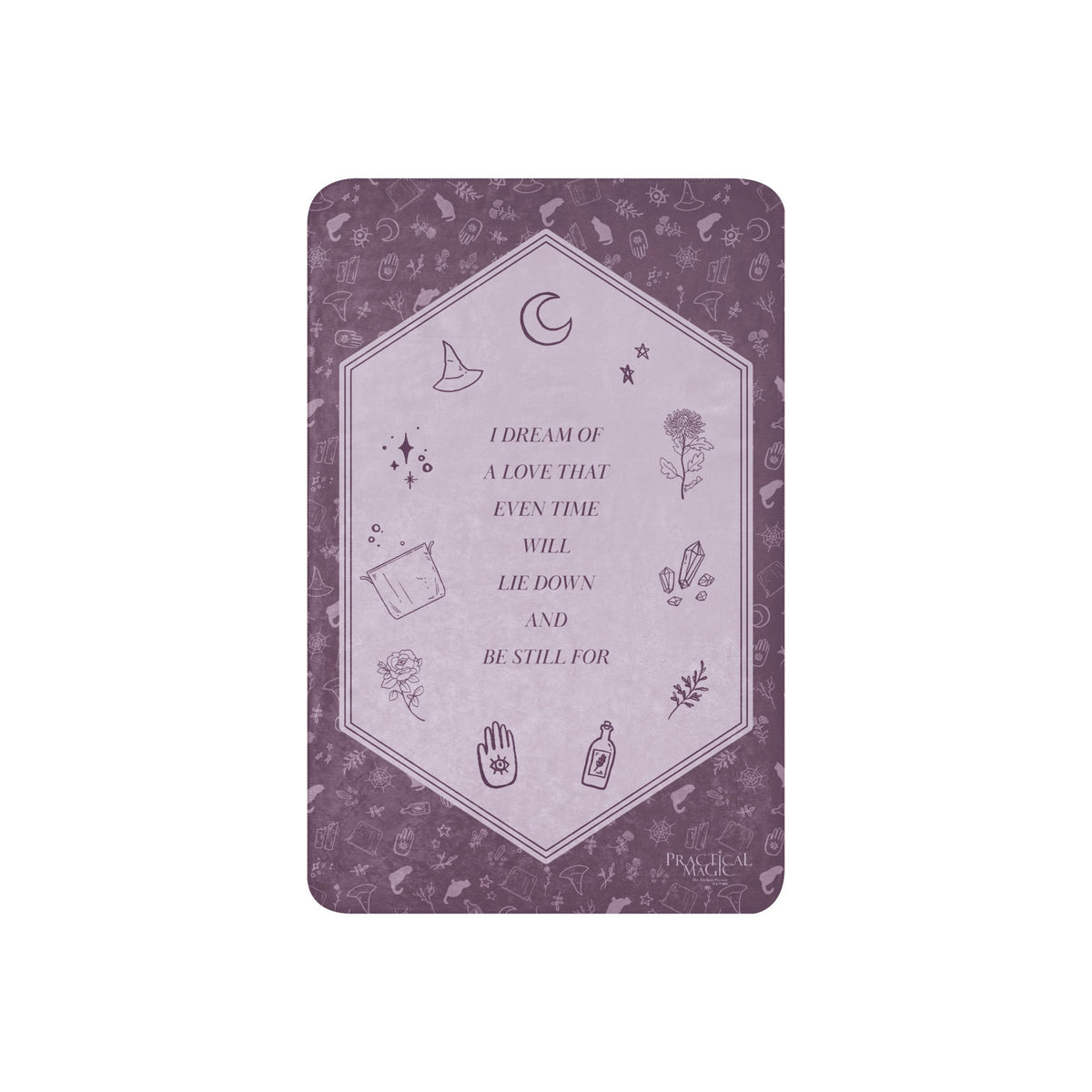 Practical Magic Sherpa Blanket A Dream Of Love