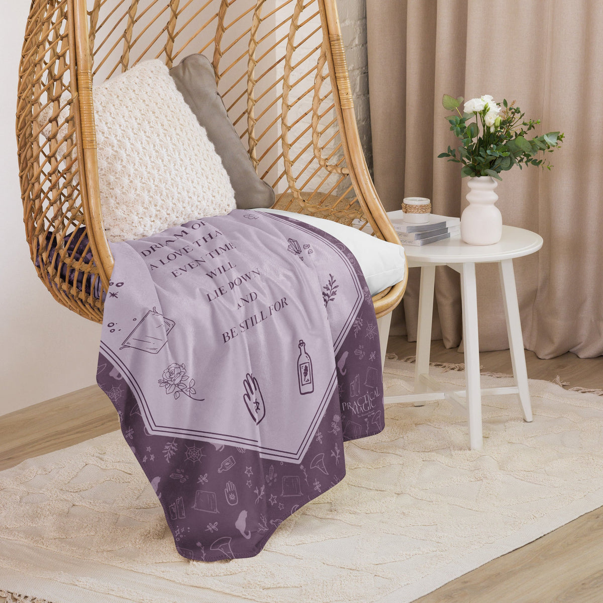 Practical Magic Sherpa Blanket A Dream Of Love