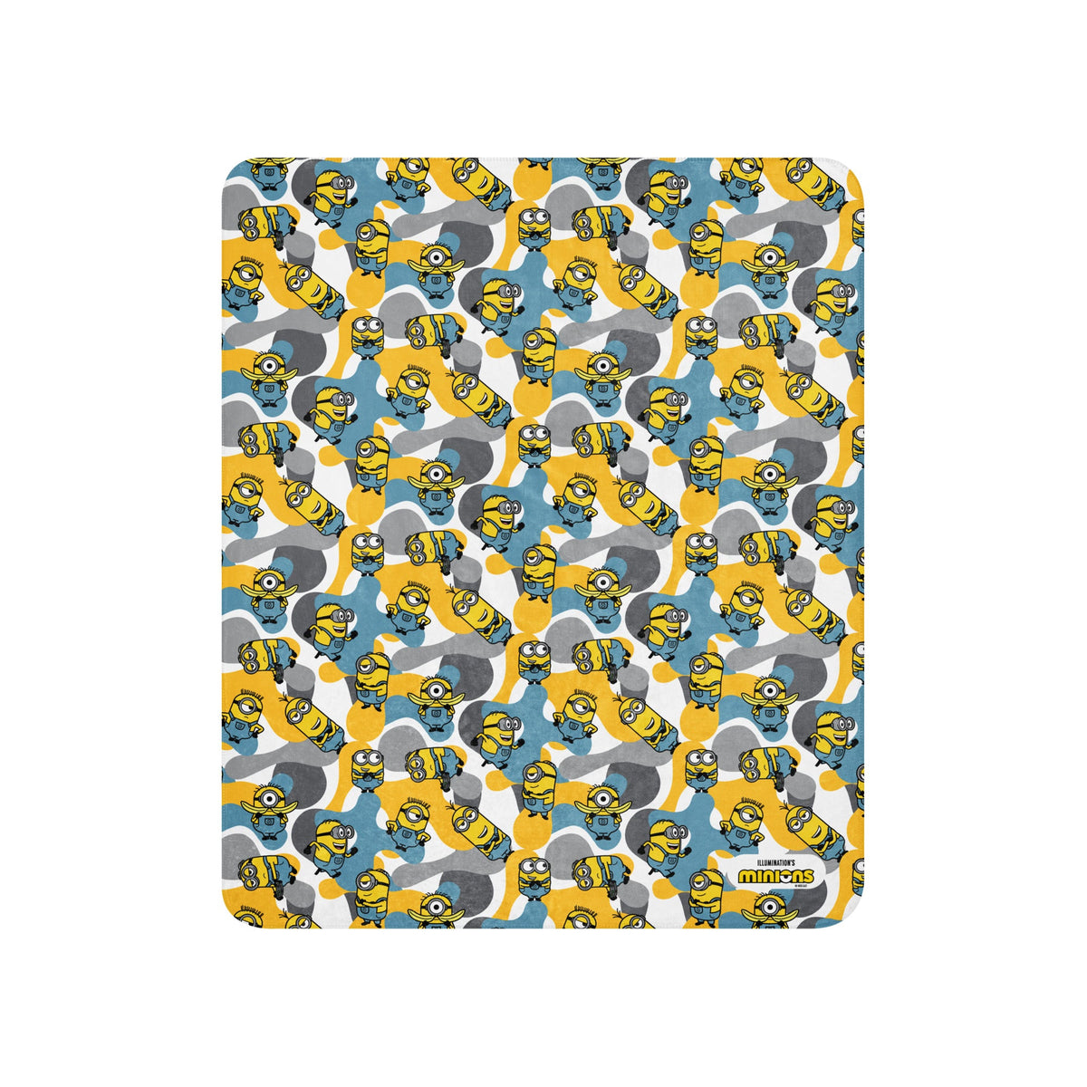 Minions Sherpa Blanket Camo