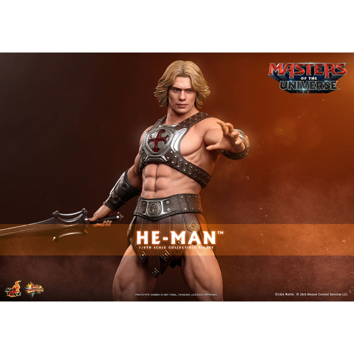 Masters of the Universe He-Man Sixth Scale Hot Toys Figure