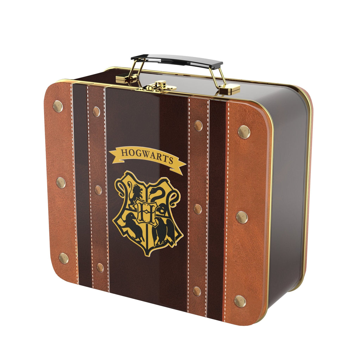 Harry Potter 25th Anniversary Trunk Popcorn Bucket side branding