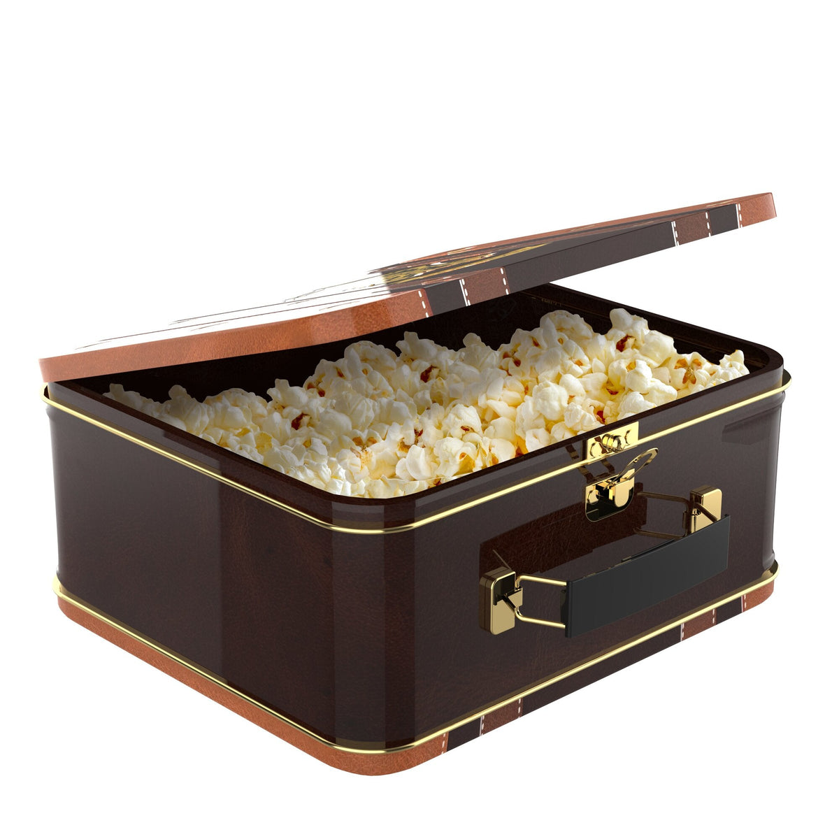 Harry Potter 25th Anniversary Trunk Popcorn Bucket angled view