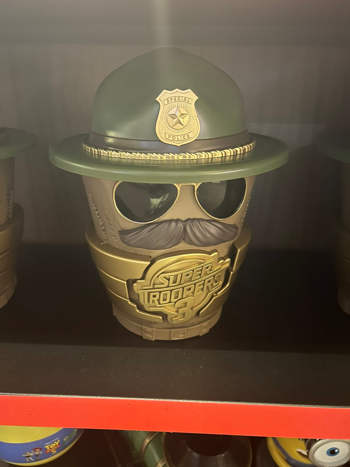 Super Troopers 3 popcorn bucket