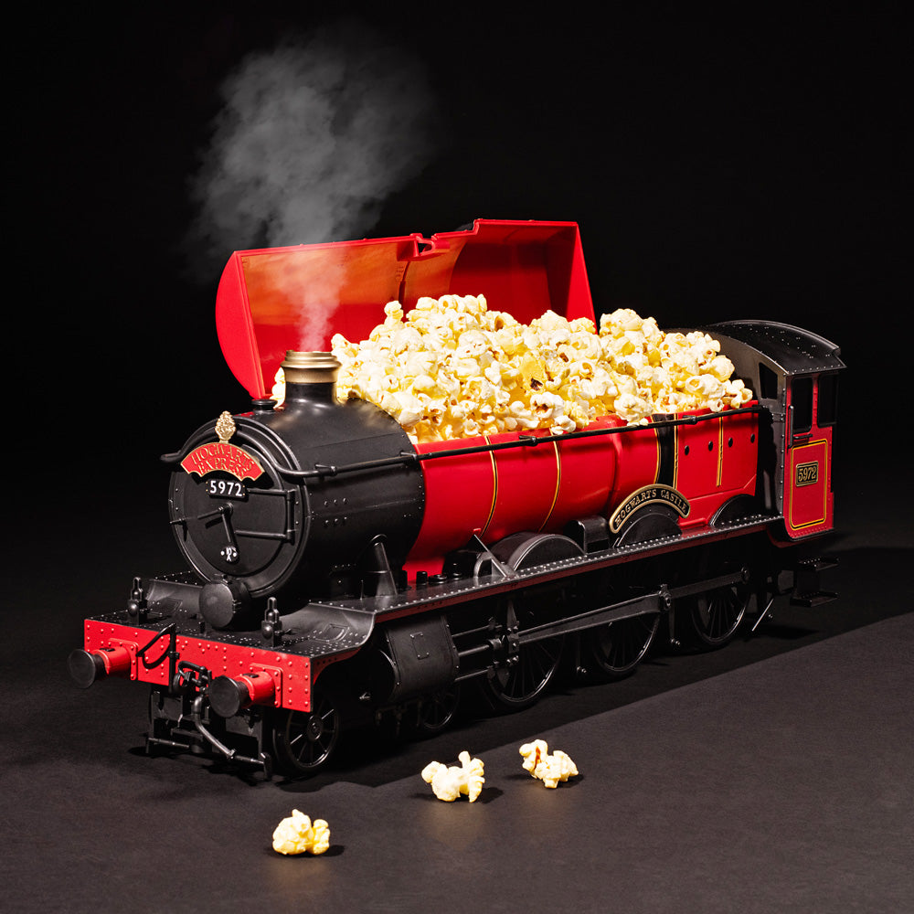 Harry Potter 25th Anniversary Hogwarts Express Popcorn Bucket side angle