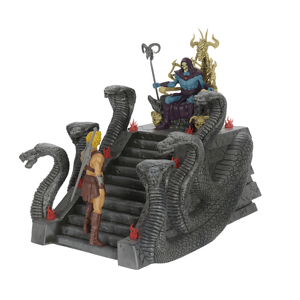 Masters of the Universe Throne Light-up Popcorn Bucket branding and details