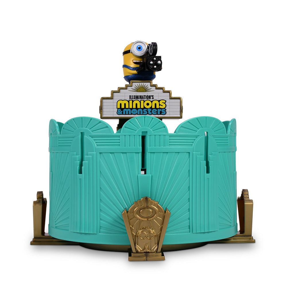 Minions & Monsters Zoetrope Popcorn Bucket side angle